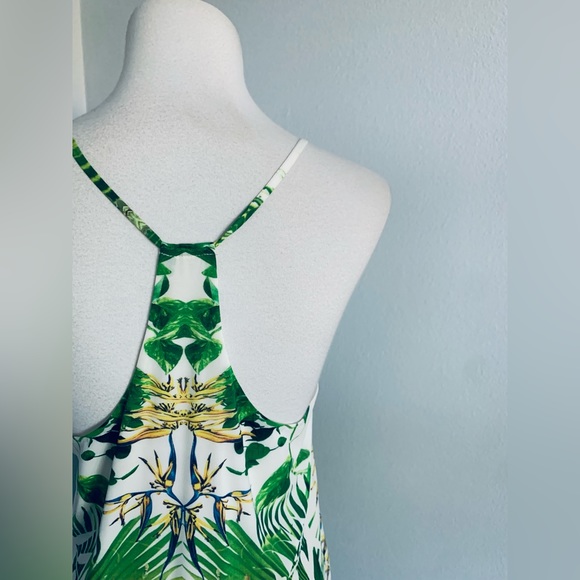 Alice + Olivia • Fierra T-Back Mini Dress in Sunburst Palm • SZ XS • Retail $275 - Picture 9 of 12